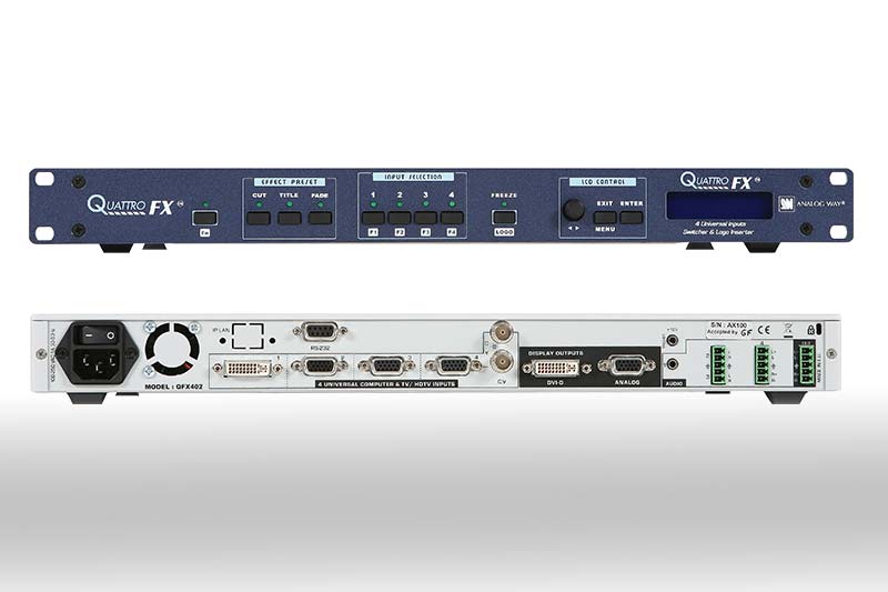 Analog Way QFX-402 QUATTRO-FX