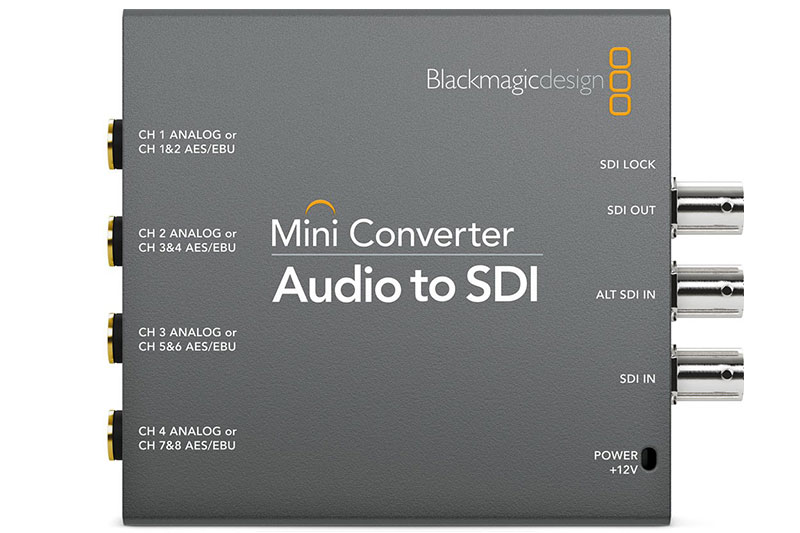 Blackmagic Mini Converter Audio to SDI