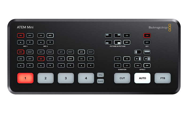 Blackmagic ATEM Mini Live Regie Videomixer mieten