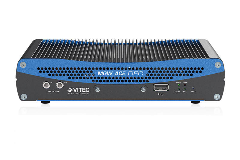 Vitec Live-Streaming Decoder mieten