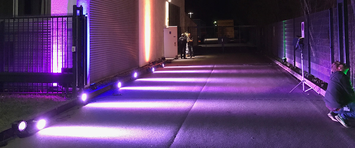Lichtdesign und Gebäudeillumination